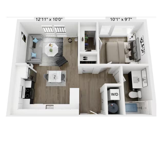 A1 306 floor plan
