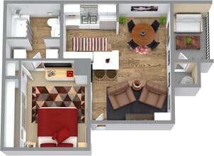 Studio 0214 floor plan