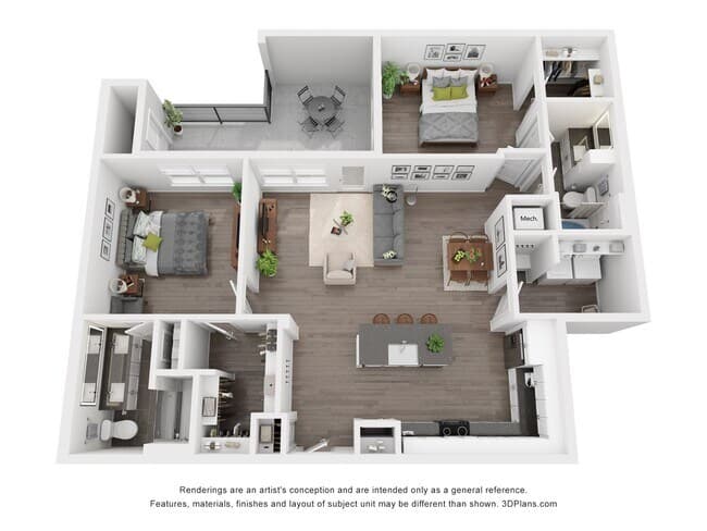B3 344 floor plan