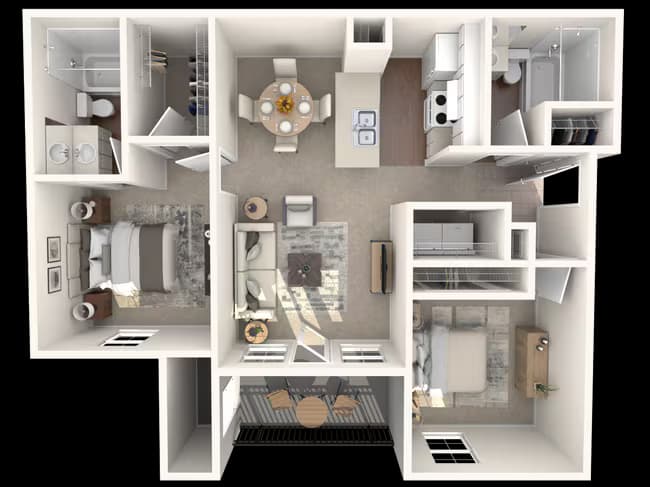 The Anderson Classic C2214 floor plan
