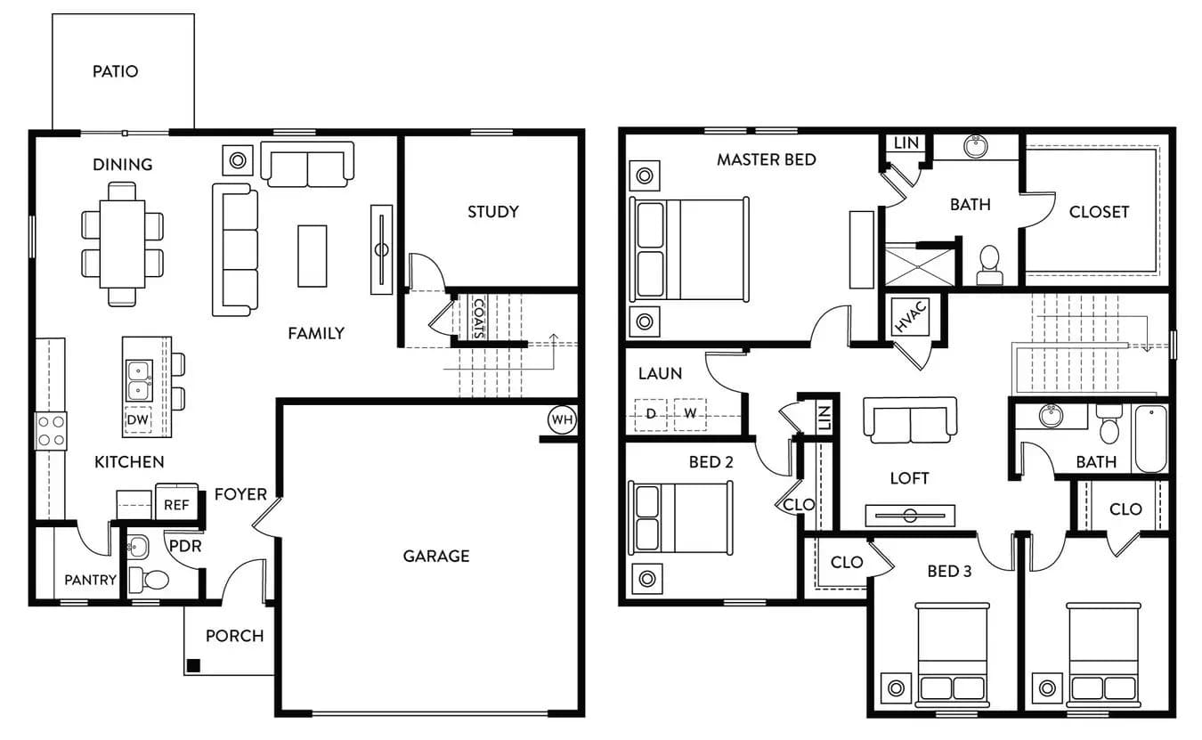 4 x 2 Fir D1SFpz 14317GM floor plan