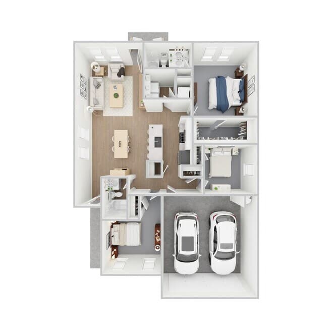 Unit BF14508 14508BF floor plan