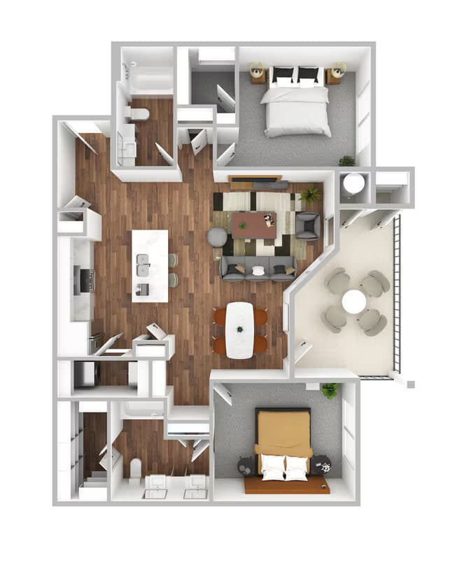 B5 1307 floor plan