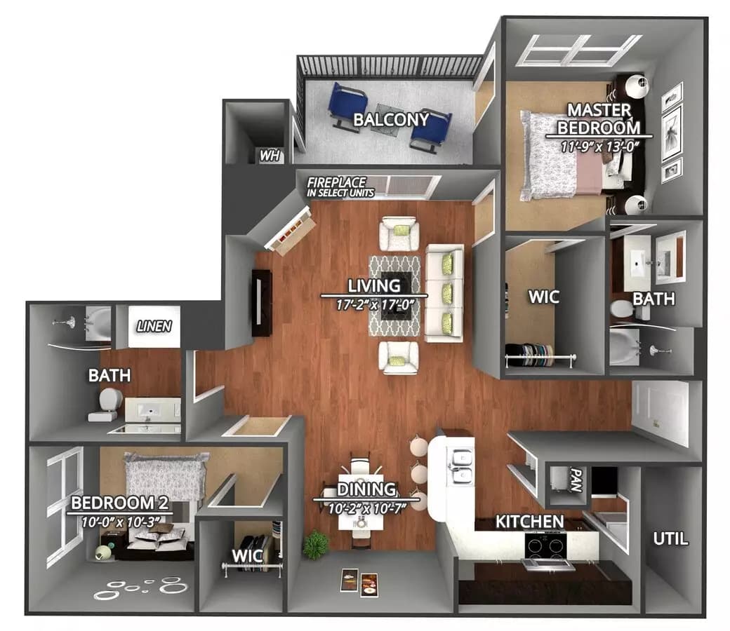 B4 16338 floor plan