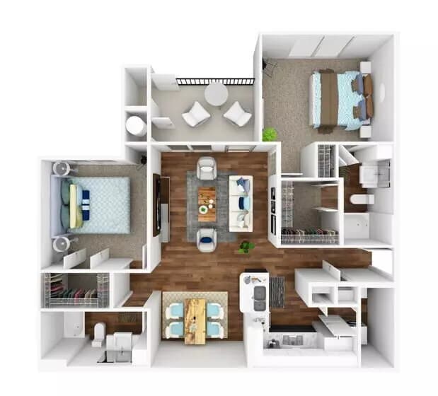 Overlook 514 floor plan