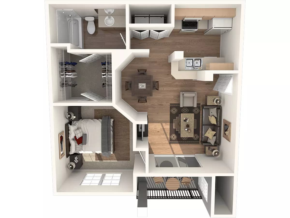 Unit 2113 2113 floor plan