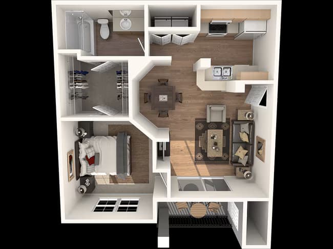 Enclave Classic 813 floor plan