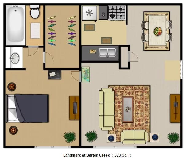 A1 266 floor plan