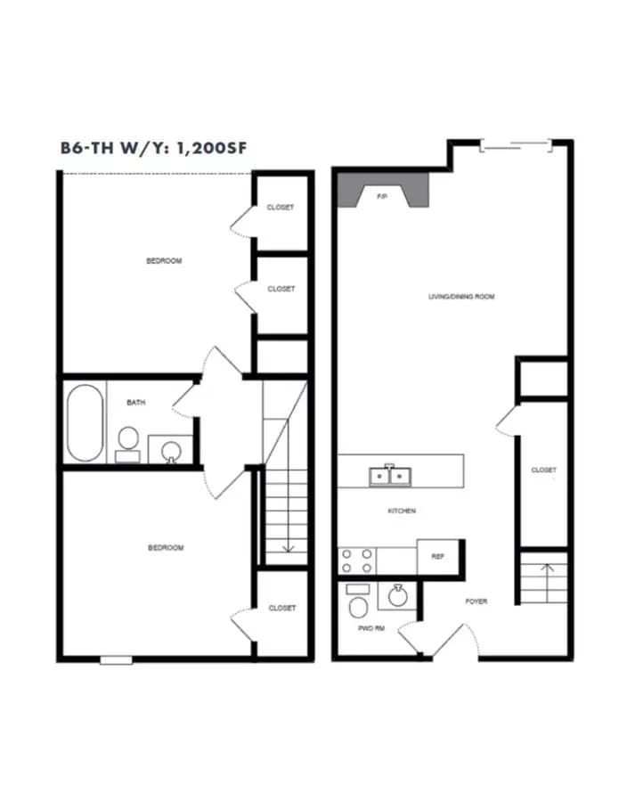 Unit 1212-152 1212-152 floor plan