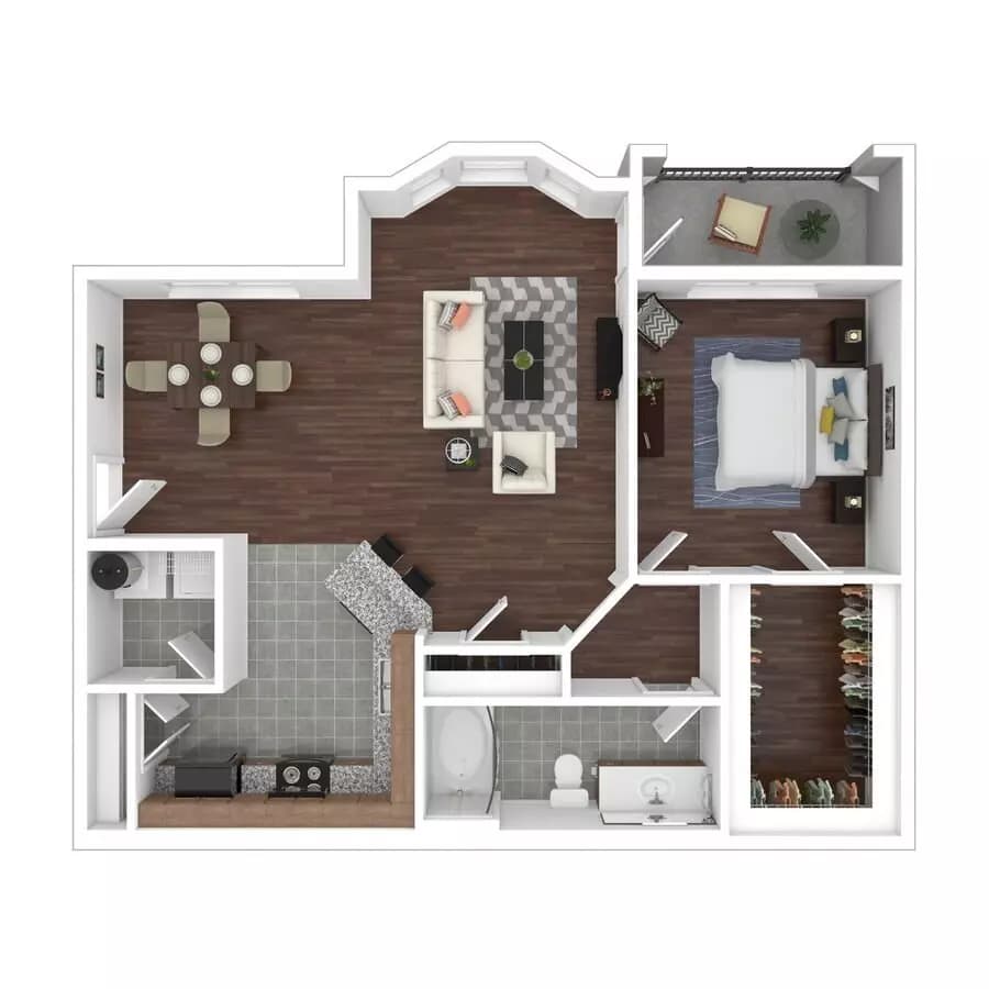 Unit 620 620 floor plan