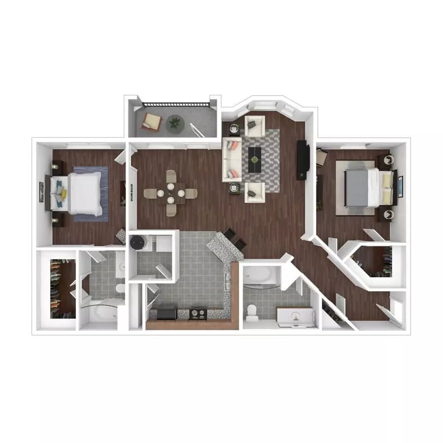 Unit 917 917 floor plan