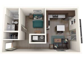 Studio C Private floor plan