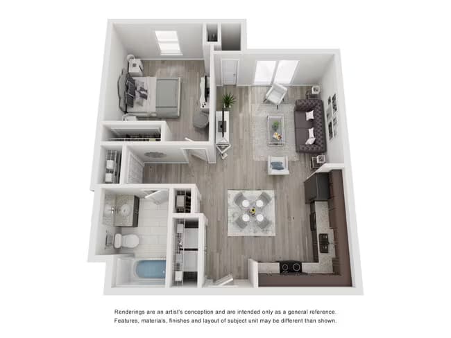 A1 101 floor plan