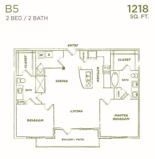 B5 360 floor plan