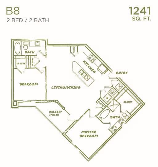 B8 249 floor plan