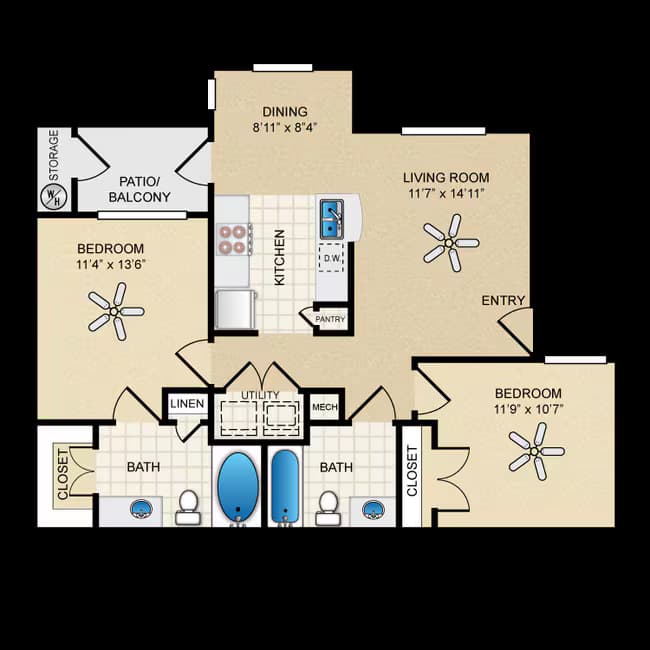 A2 2102 floor plan