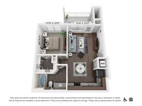 A 07307 floor plan
