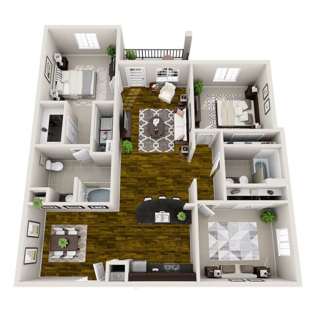 Eden 14201DR floor plan