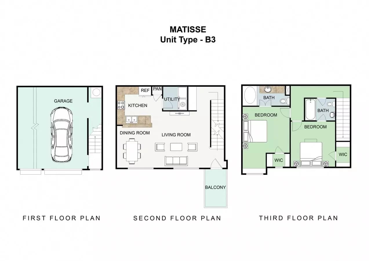 B3 3112 floor plan