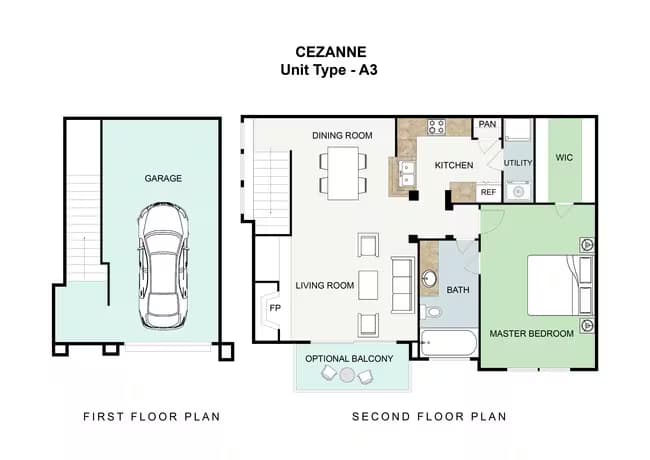 A3 2508 floor plan