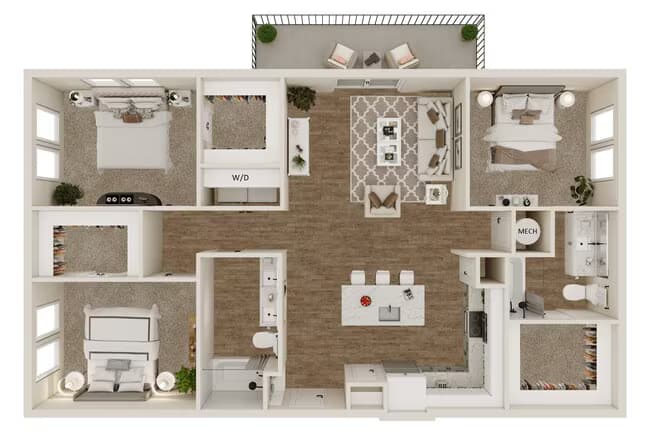 C1 04201 floor plan