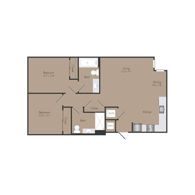 B2A 210 floor plan