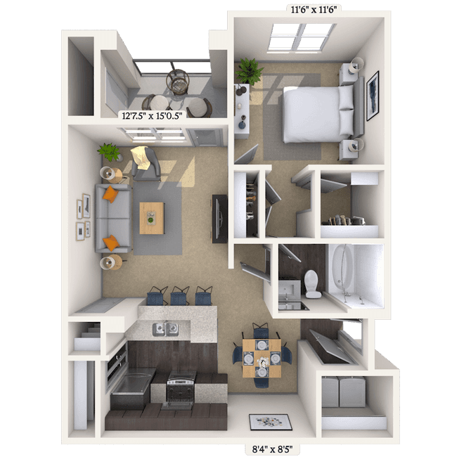 Unit 121225 121225 floor plan