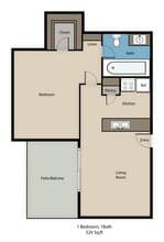 A1 363 floor plan