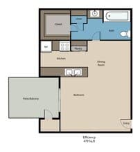 EI 258 floor plan