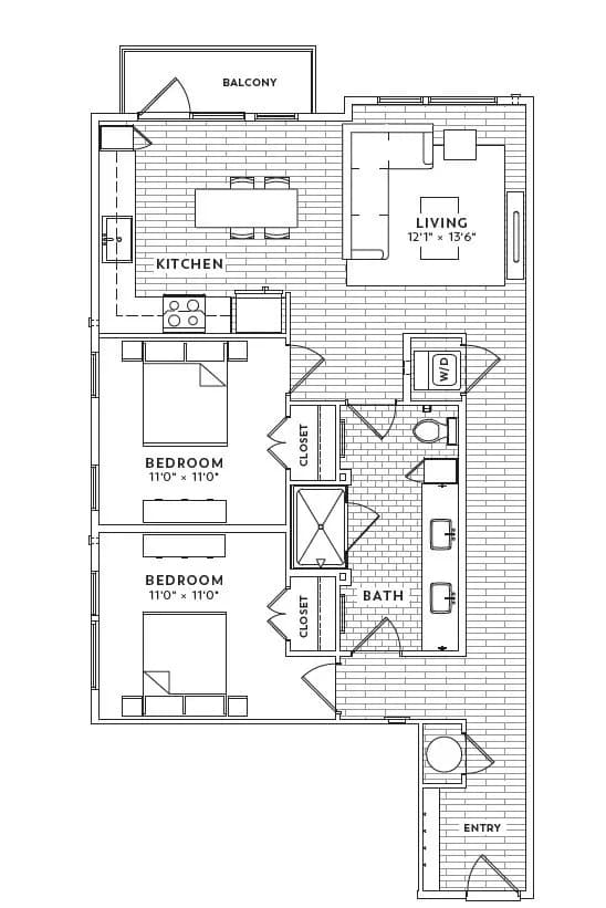 B1 - 1614 503 floor plan