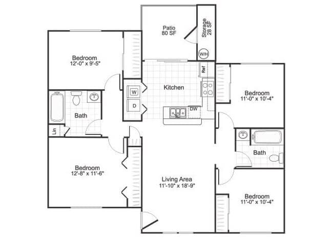 D1 08-0814 floor plan