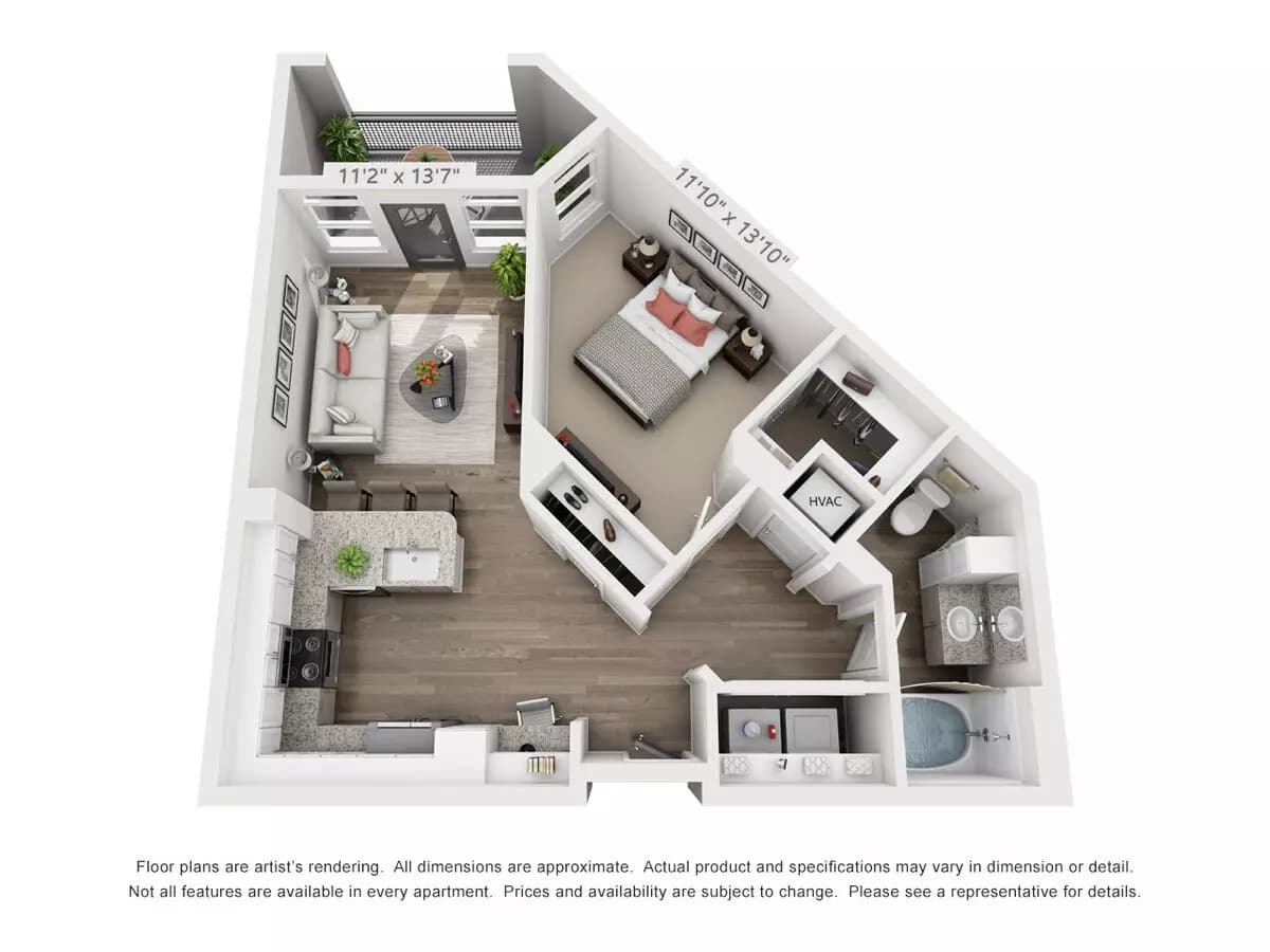 A3 2207 floor plan