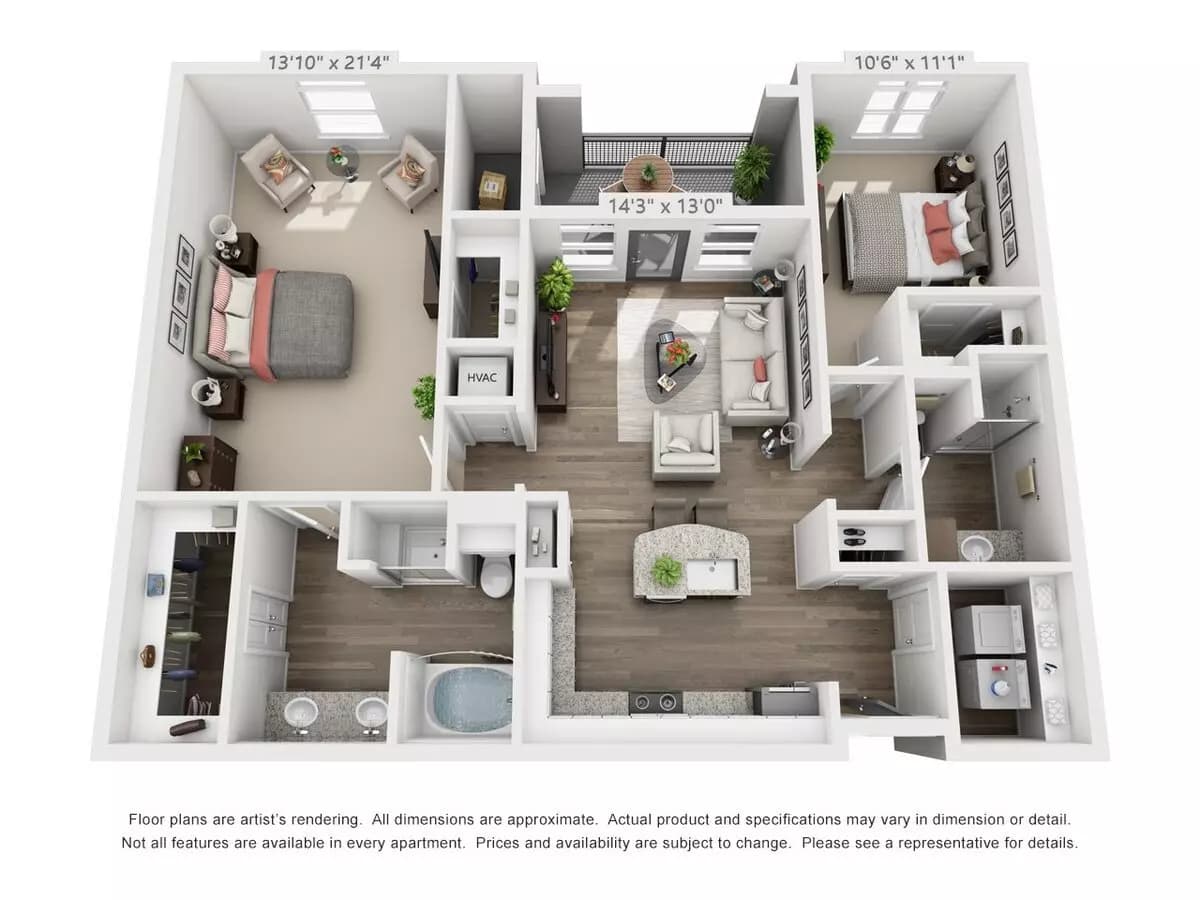 B2 1315 floor plan