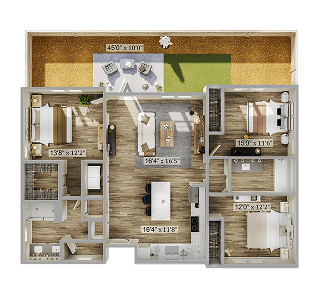 The Retreat 162 floor plan