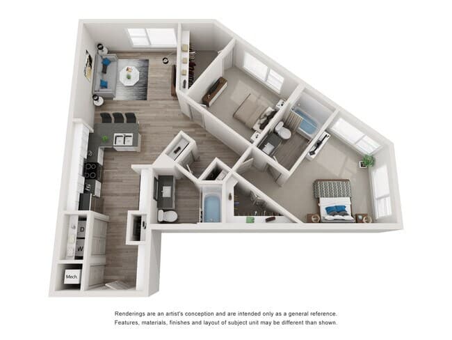 B5 Live Work 5122 floor plan