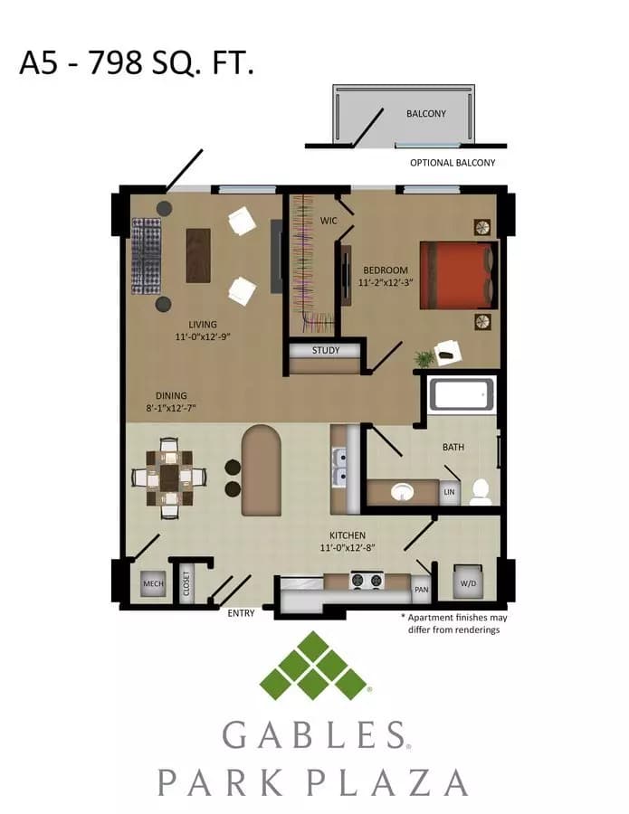 A1A 419 floor plan