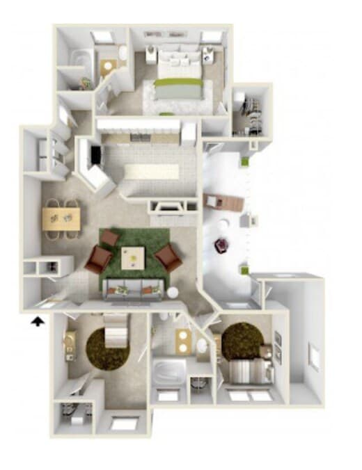 C1 331 floor plan