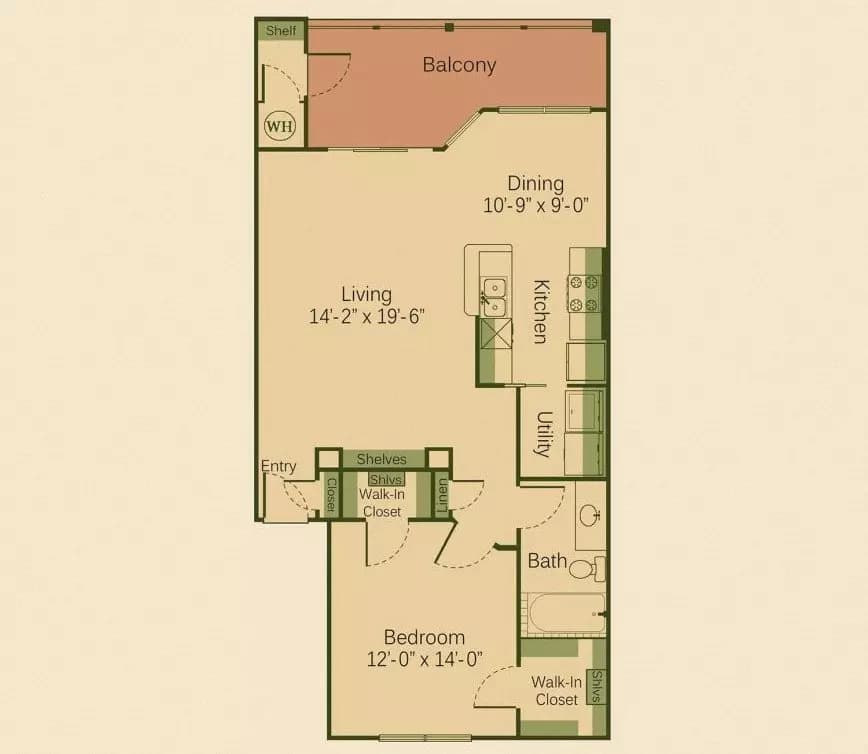 A1 1117 floor plan