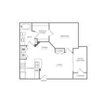 A-Classic 1535 floor plan