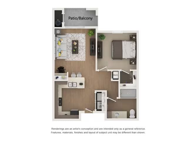 A3 - Persimmon 108 floor plan