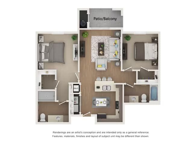 B1 - Mesquite 410 floor plan
