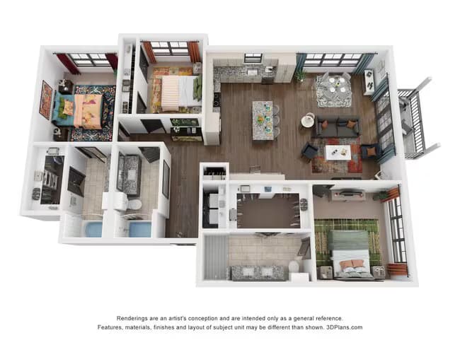 C2 1092 floor plan