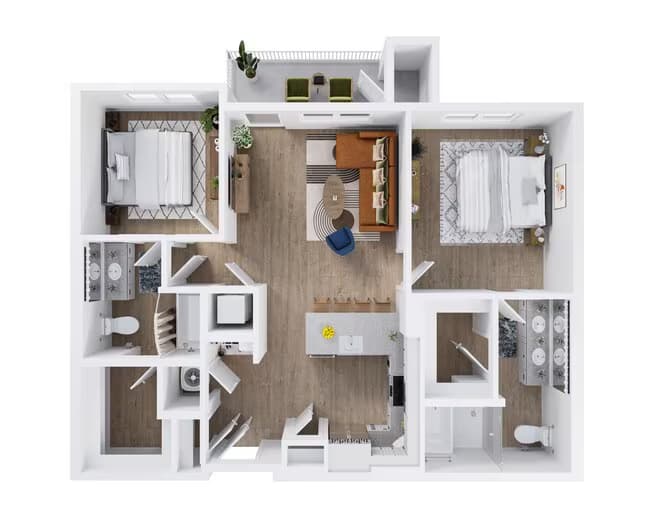 B2 Alt 2 02208 floor plan