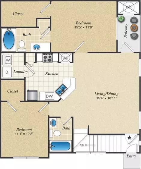 Unit 0307 0307 floor plan