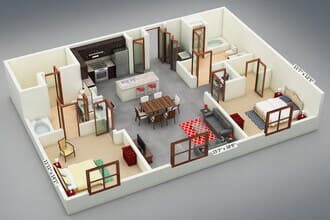 B5 33116 floor plan