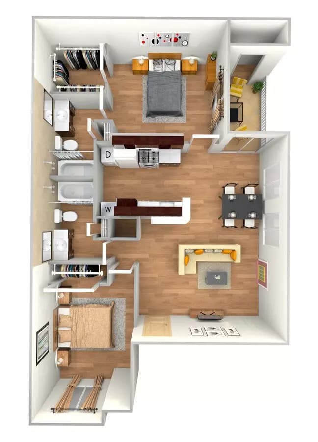 B1 0906 floor plan