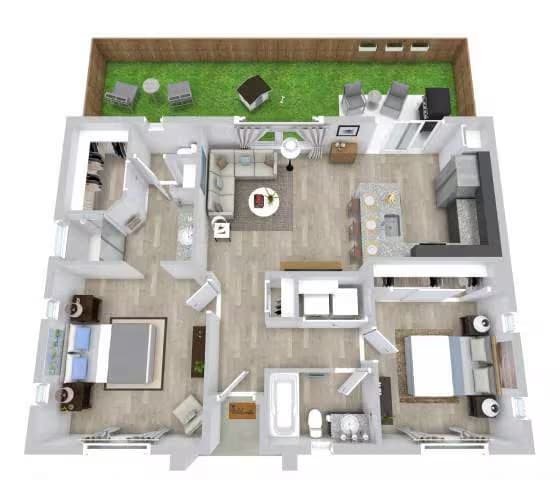 The Retreat 410 floor plan