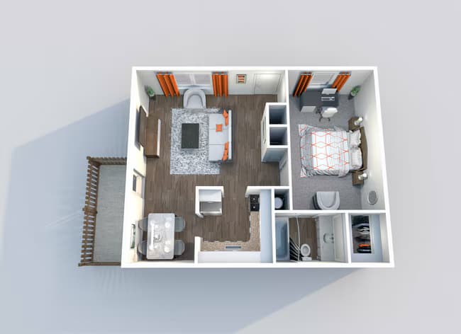 PC-A1 134D floor plan