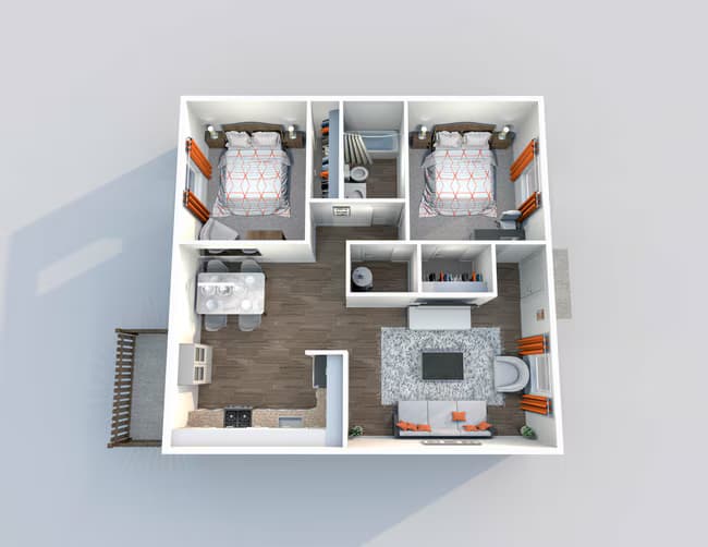 PC-B2 229A floor plan