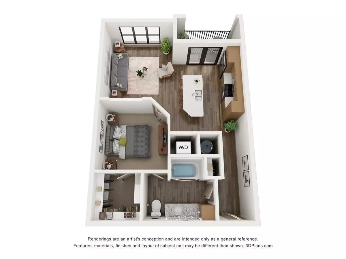 Unit 2114 2114 floor plan